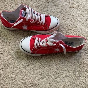 Converse One Star Red Sneakers